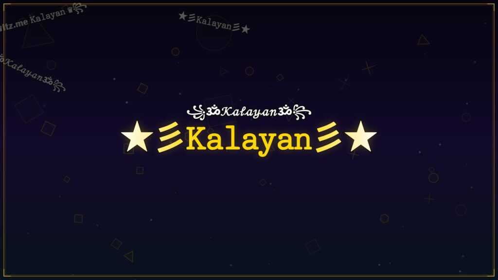 ★彡𝙺𝚊𝚕𝚊𝚢𝚊𝚗彡★ – Kalayan Stylish Name