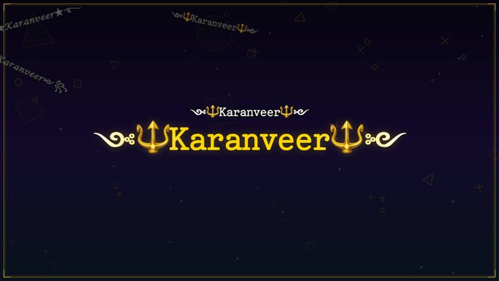 ༺🔱𝙺𝚊𝚛𝚊𝚗𝚟𝚎𝚎𝚛🔱༻ – Karanveer Stylish Name
