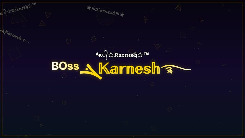 ᴮᴼˢˢܔ𝕂𝕒𝕣𝕟𝕖𝕤𝕙࿐ – Karnesh Stylish Name