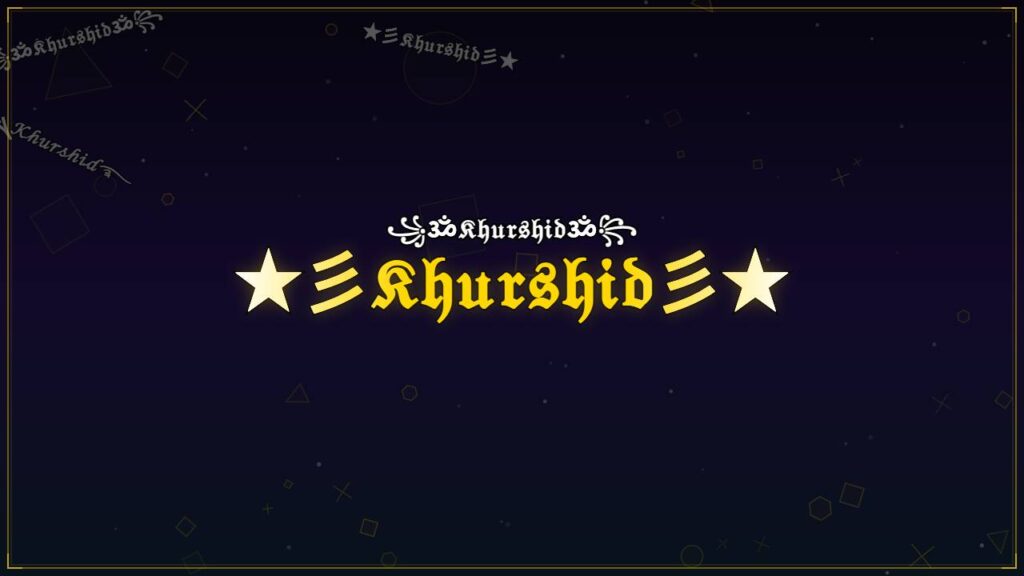 ★彡𝔎𝔥𝔲𝔯𝔰𝔥𝔦𝔡彡★ – Khurshid Stylish Name