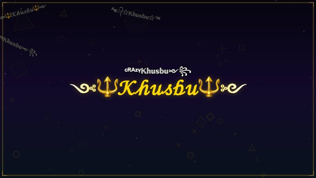 ༺🔱𝒦𝒽𝓊𝓈𝒷𝓊🔱༻ – Khusbu Stylish Name