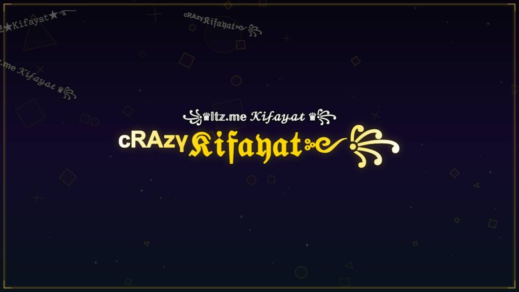 ᶜᴿᴬᶻᵞ𝔎𝔦𝔣𝔞𝔶𝔞𝔱༻꧂ – Kifayat Stylish Name