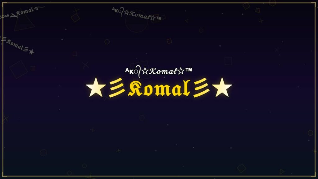 ★彡𝔎𝔬𝔪𝔞𝔩彡★ – Komal Stylish Name