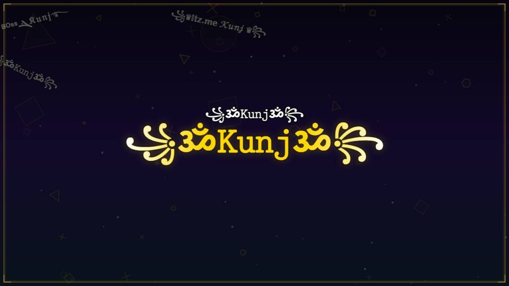 ꧁ॐ𝙺𝚞𝚗𝚓ॐ꧂ – Kunj Stylish Name