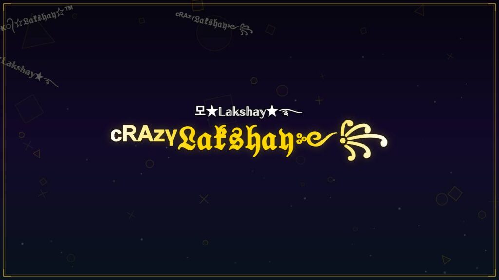 ᶜᴿᴬᶻᵞ𝔏𝔞𝔨𝔰𝔥𝔞𝔶༻꧂ – Lakshay Stylish Name