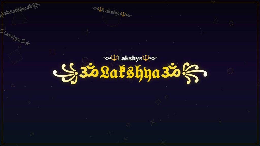 ꧁ॐ𝔏𝔞𝔨𝔰𝔥𝔶𝔞ॐ꧂ – Lakshya Stylish Name