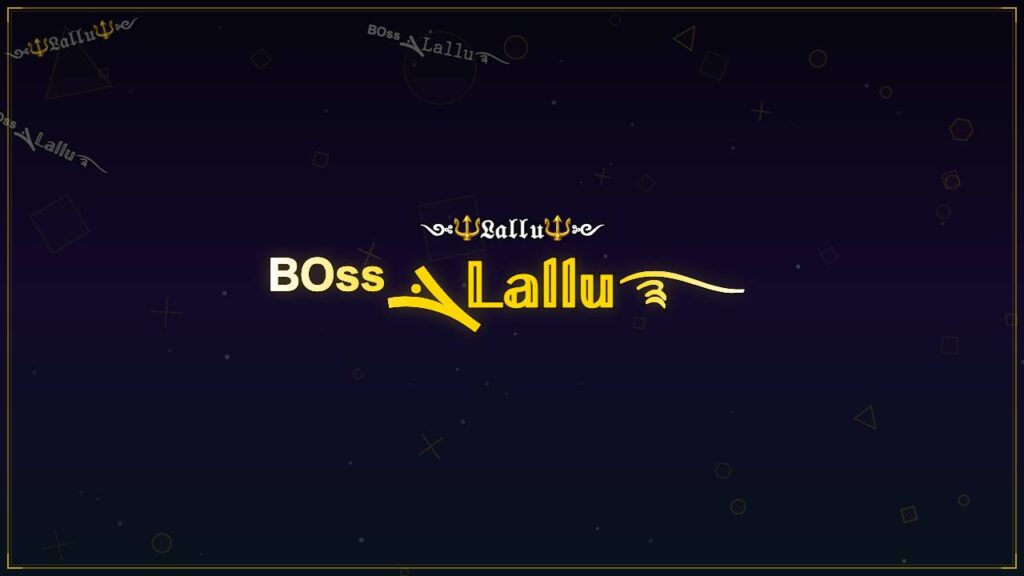 ᴮᴼˢˢܔ𝕃𝕒𝕝𝕝𝕦࿐ – Lallu Stylish Name