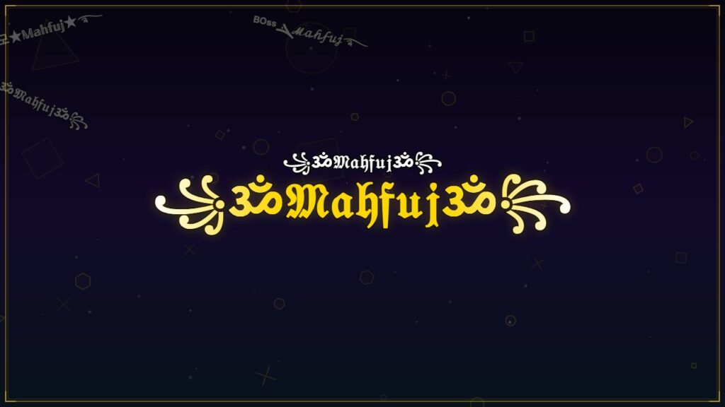 ꧁ॐ𝔐𝔞𝔥𝔣𝔲𝔧ॐ꧂ – Mahfuj Stylish Name