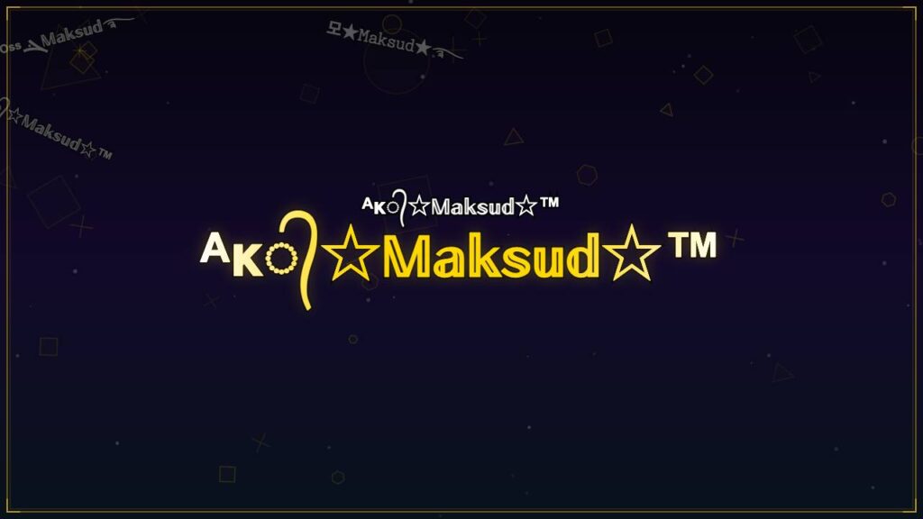ᴬᴋ᭄☆𝕄𝕒𝕜𝕤𝕦𝕕☆™ – Maksud Stylish Name