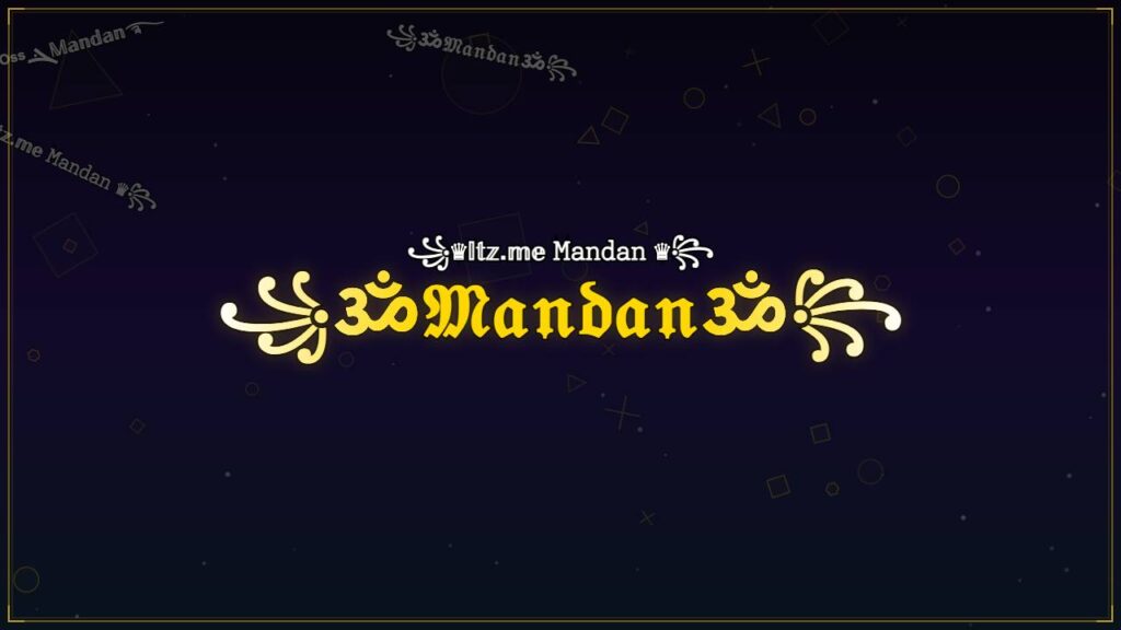 ꧁ॐ𝔐𝔞𝔫𝔡𝔞𝔫ॐ꧂ – Mandan Stylish Name