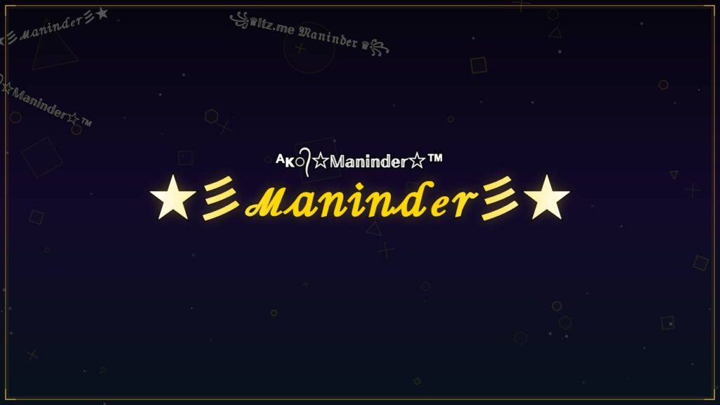 ★彡ℳ𝒶𝓃𝒾𝓃𝒹ℯ𝓇彡★ – Maninder Stylish Name