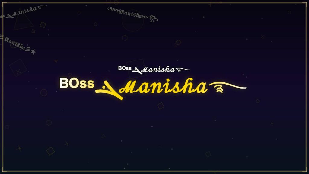 ᴮᴼˢˢܔℳ𝒶𝓃𝒾𝓈𝒽𝒶࿐ – Manisha Stylish Name