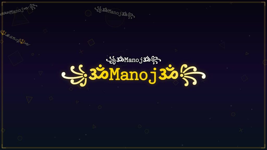꧁ॐ𝙼𝚊𝚗𝚘𝚓ॐ꧂ – Manoj Stylish Name