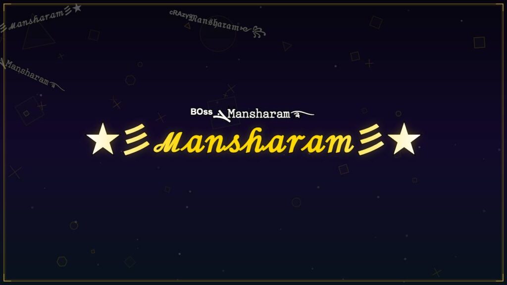 ★彡ℳ𝒶𝓃𝓈𝒽𝒶𝓇𝒶𝓂彡★ – Mansharam Stylish Name