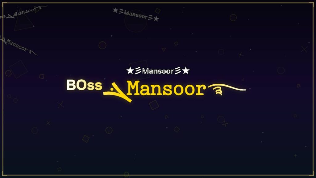 ᴮᴼˢˢܔ𝙼𝚊𝚗𝚜𝚘𝚘𝚛࿐ – Mansoor Stylish Name