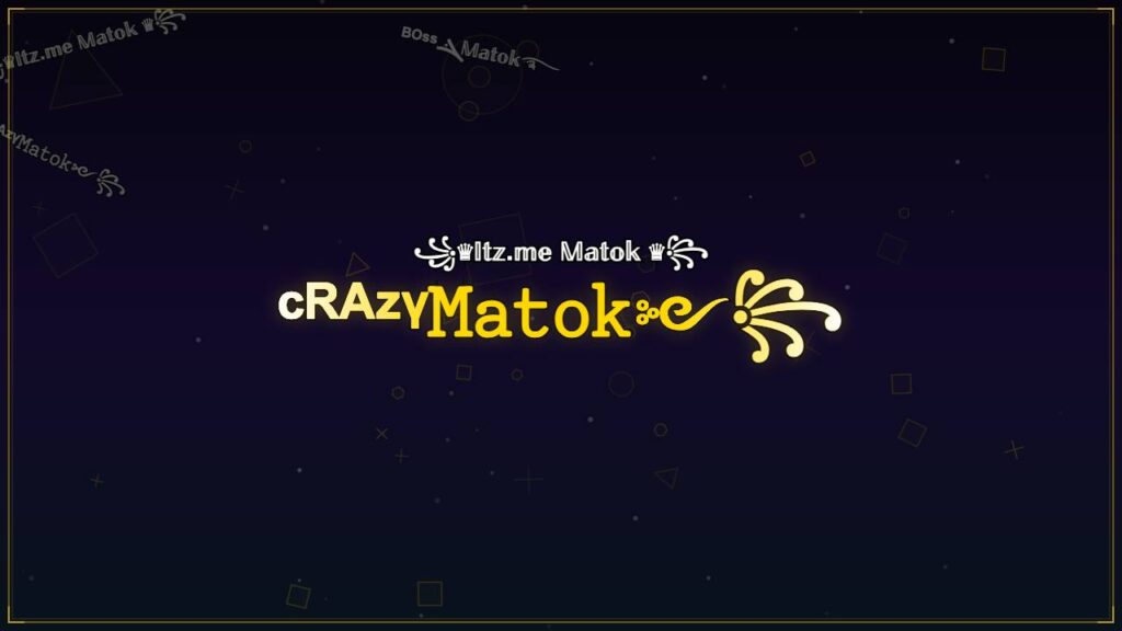 ᶜᴿᴬᶻᵞ𝙼𝚊𝚝𝚘𝚔༻꧂ – Matok Stylish Name