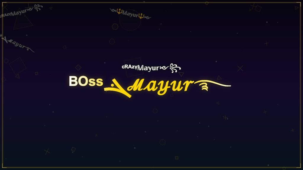 ᴮᴼˢˢܔℳ𝒶𝓎𝓊𝓇࿐ – Mayur Stylish Name
