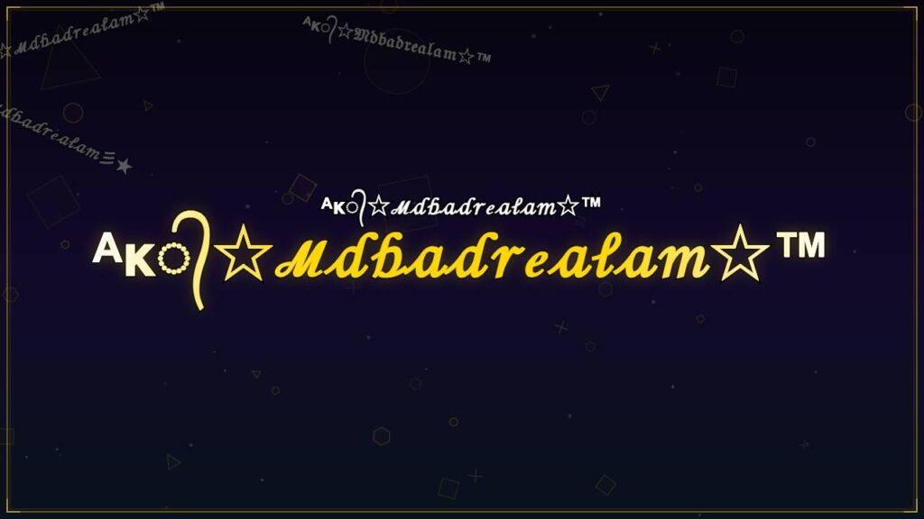 ᴬᴋ᭄☆ℳ𝒹𝒷𝒶𝒹𝓇ℯ𝒶𝓁𝒶𝓂☆™ – Mdbadrealam Stylish Name