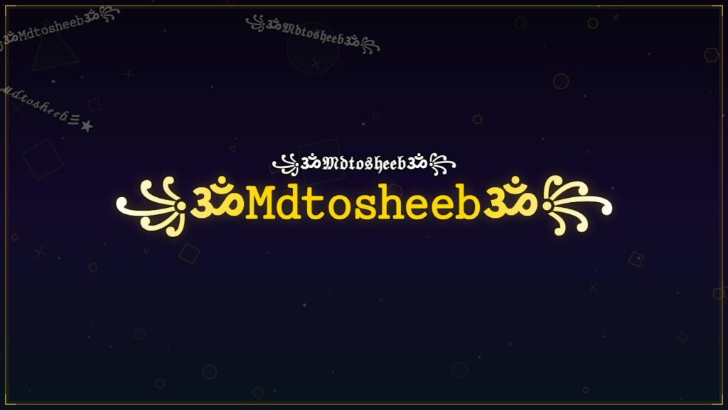 ꧁ॐ𝙼𝚍𝚝𝚘𝚜𝚑𝚎𝚎𝚋ॐ꧂ – Mdtosheeb Stylish Name