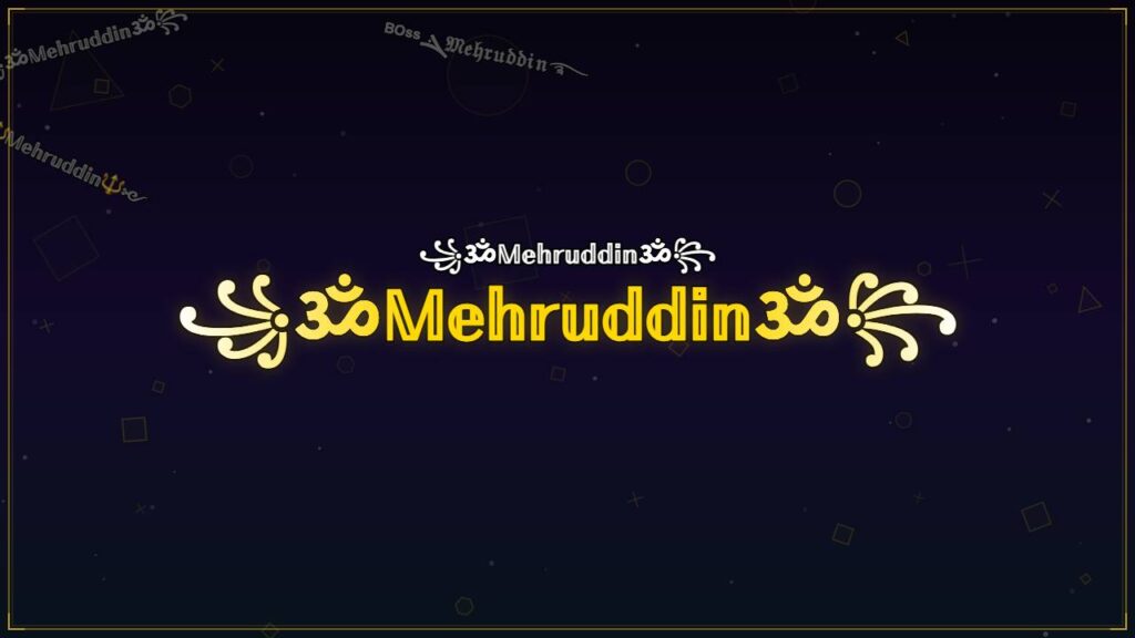 ꧁ॐ𝕄𝕖𝕙𝕣𝕦𝕕𝕕𝕚𝕟ॐ꧂ – Mehruddin Stylish Name