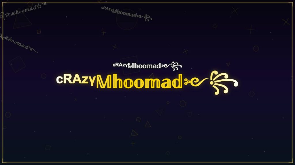 ᶜᴿᴬᶻᵞ𝕄𝕙𝕠𝕠𝕞𝕒𝕕༻꧂ – Mhoomad Stylish Name