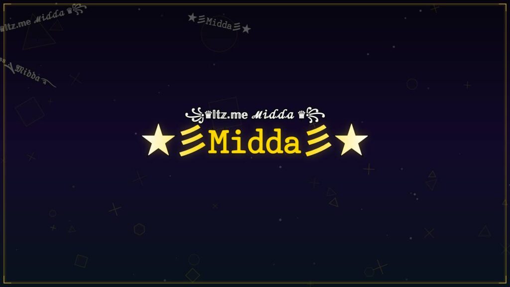 ★彡𝙼𝚒𝚍𝚍𝚊彡★ – Midda Stylish Name