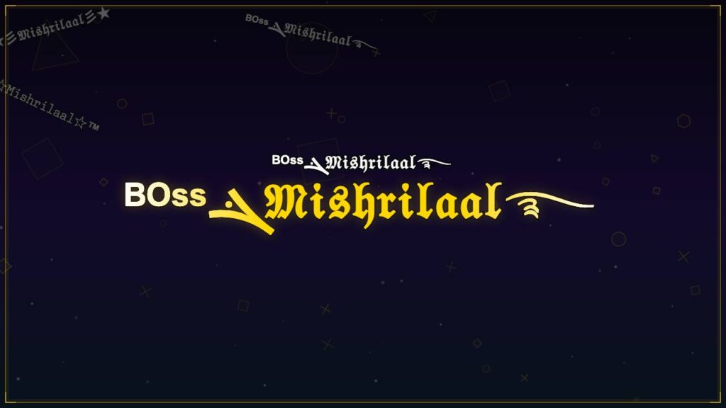 ᴮᴼˢˢܔ𝔐𝔦𝔰𝔥𝔯𝔦𝔩𝔞𝔞𝔩࿐ – Mishrilaal Stylish Name