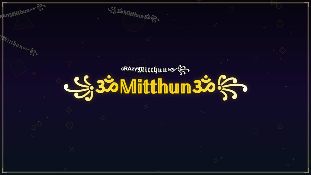 ꧁ॐ𝕄𝕚𝕥𝕥𝕙𝕦𝕟ॐ꧂ – Mitthun Stylish Name