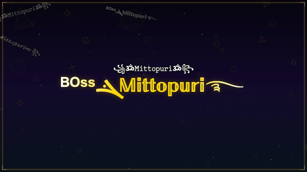 ᴮᴼˢˢܔ𝕄𝕚𝕥𝕥𝕠𝕡𝕦𝕣𝕚࿐ – Mittopuri Stylish Name