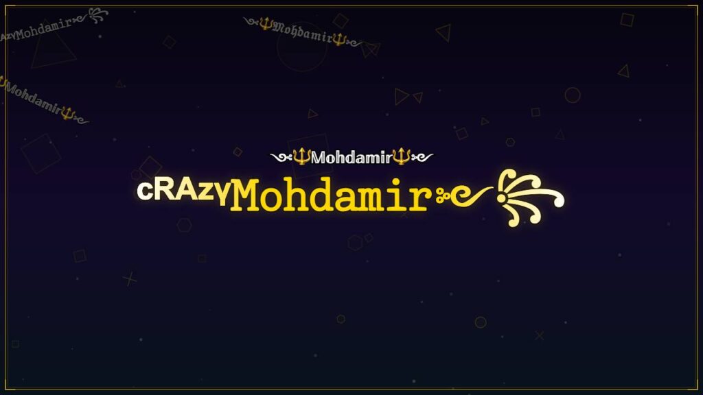 ᶜᴿᴬᶻᵞ𝙼𝚘𝚑𝚍𝚊𝚖𝚒𝚛༻꧂ – Mohdamir Stylish Name