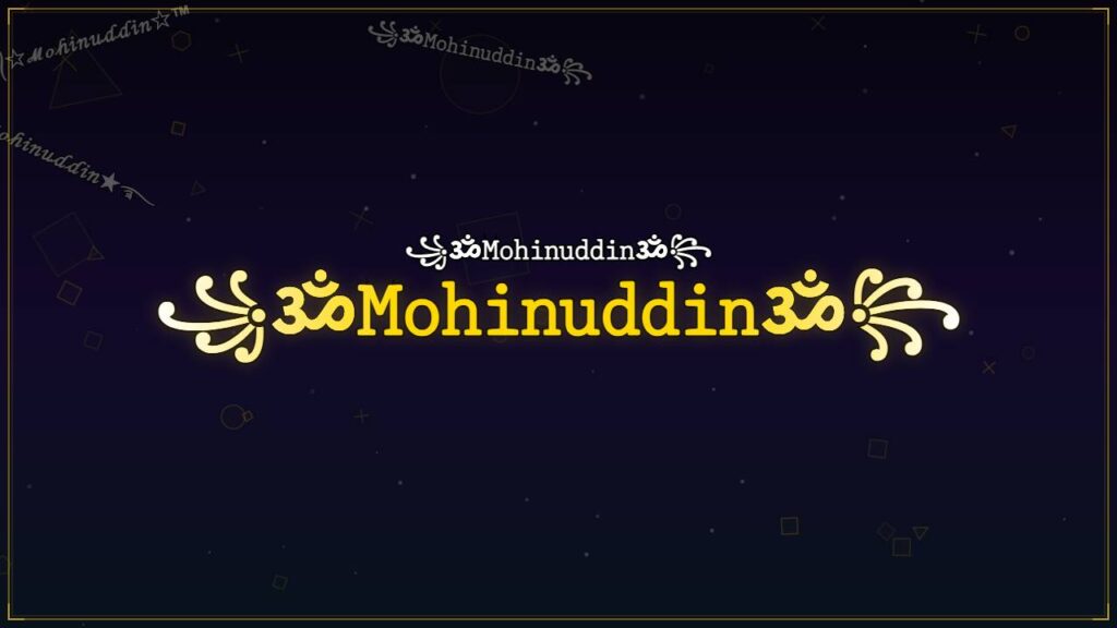 ꧁ॐ𝙼𝚘𝚑𝚒𝚗𝚞𝚍𝚍𝚒𝚗ॐ꧂ – Mohinuddin Stylish Name
