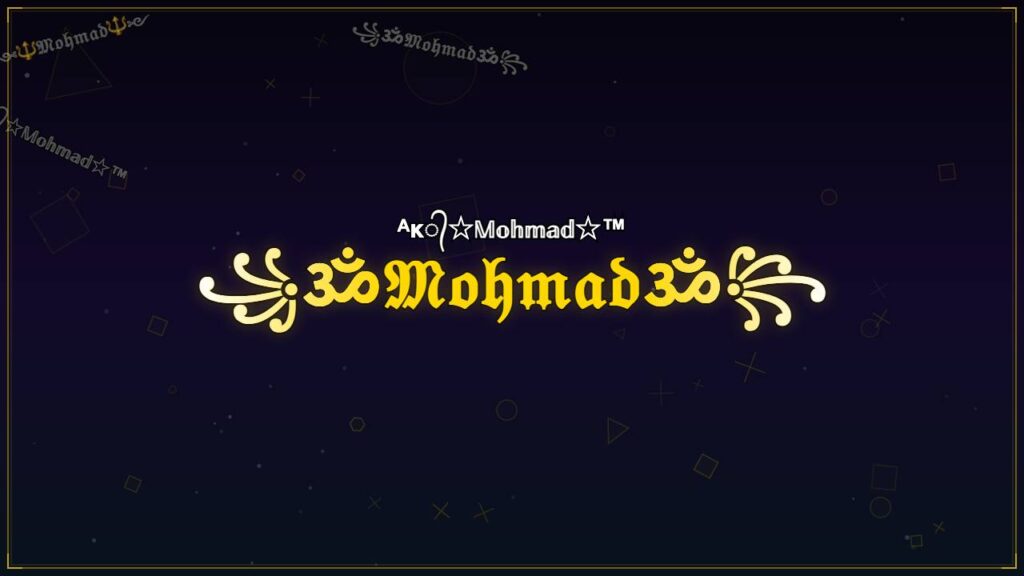 ꧁ॐ𝔐𝔬𝔥𝔪𝔞𝔡ॐ꧂ – Mohmad Stylish Name