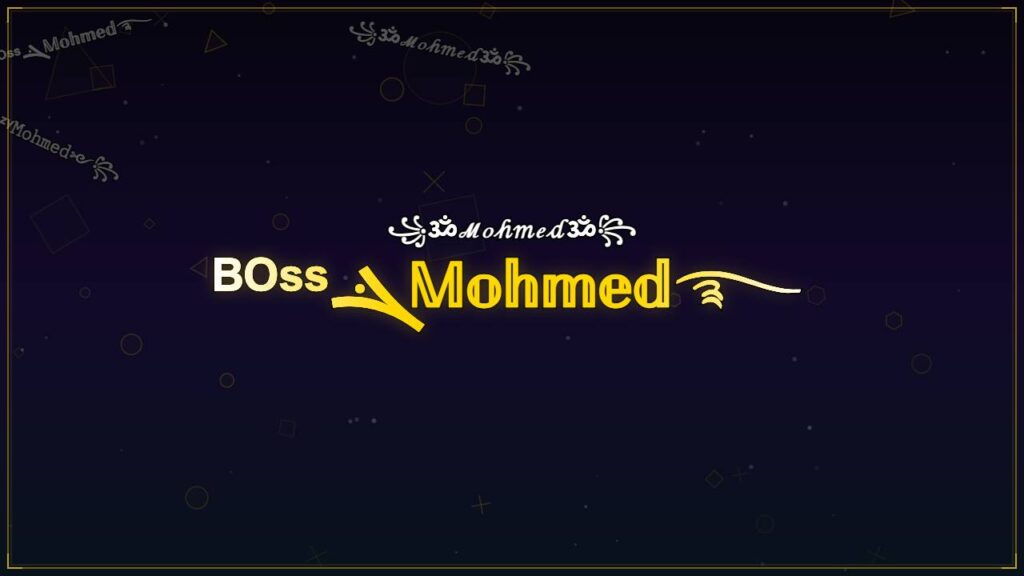 ᴮᴼˢˢܔ𝕄𝕠𝕙𝕞𝕖𝕕࿐ – Mohmed Stylish Name