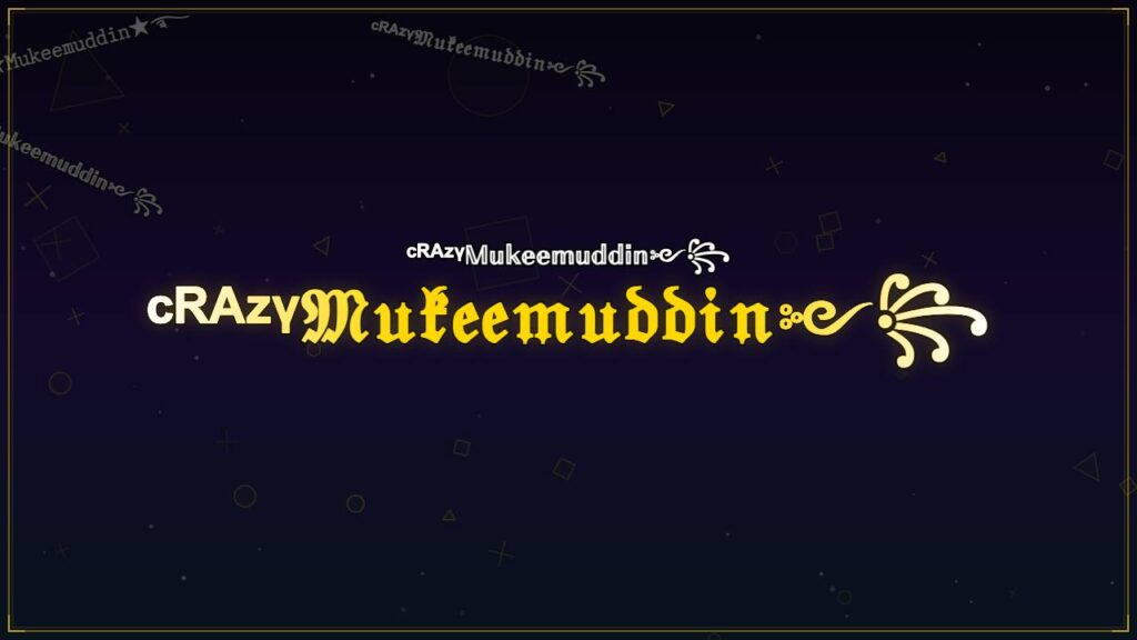 ᶜᴿᴬᶻᵞ𝔐𝔲𝔨𝔢𝔢𝔪𝔲𝔡𝔡𝔦𝔫༻꧂ – Mukeemuddin Stylish Name