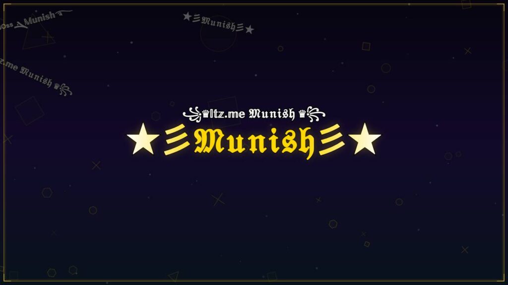 ★彡𝔐𝔲𝔫𝔦𝔰𝔥彡★ – Munish Stylish Name