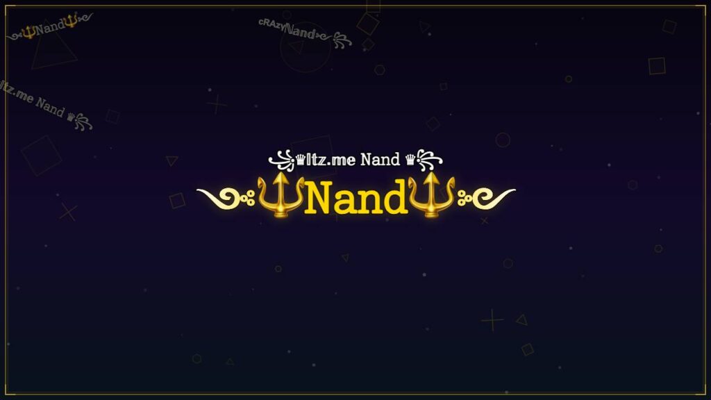 ༺🔱𝙽𝚊𝚗𝚍🔱༻ – Nand Stylish Name
