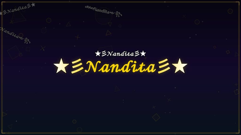 ★彡𝒩𝒶𝓃𝒹𝒾𝓉𝒶彡★ – Nandita Stylish Name