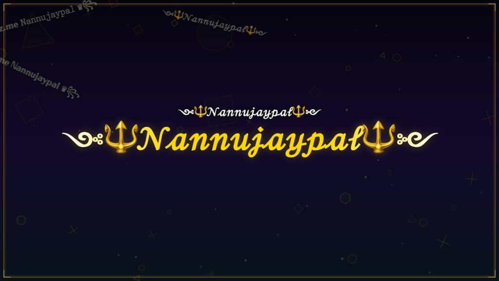 ༺🔱𝒩𝒶𝓃𝓃𝓊𝒿𝒶𝓎𝓅𝒶𝓁🔱༻ – Nannujaypal Stylish Name