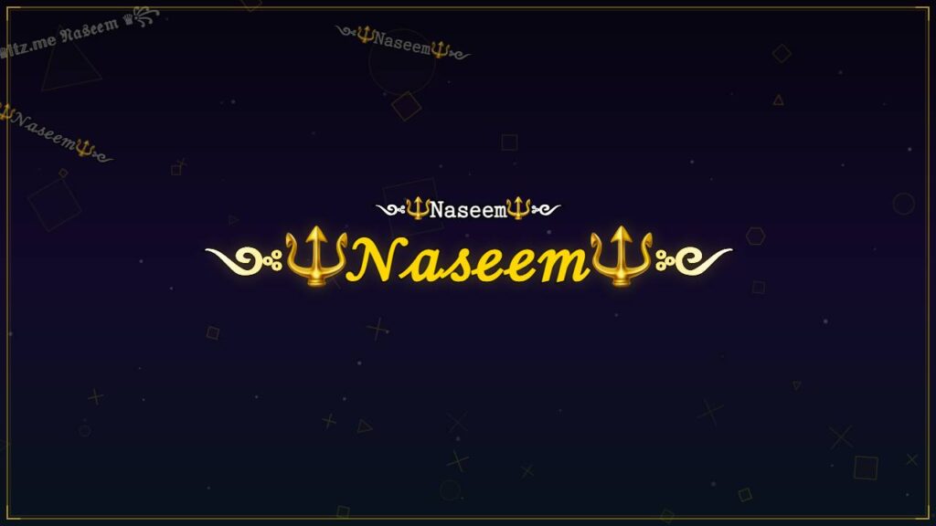 ༺🔱𝒩𝒶𝓈ℯℯ𝓂🔱༻ – Naseem Stylish Name