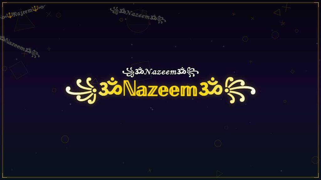 ꧁ॐℕ𝕒𝕫𝕖𝕖𝕞ॐ꧂ – Nazeem Stylish Name