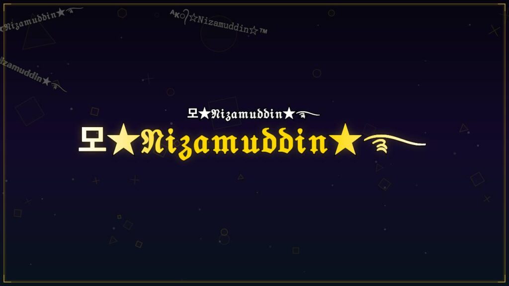 모★𝔑𝔦𝔷𝔞𝔪𝔲𝔡𝔡𝔦𝔫★࿐ – Nizamuddin Stylish Name