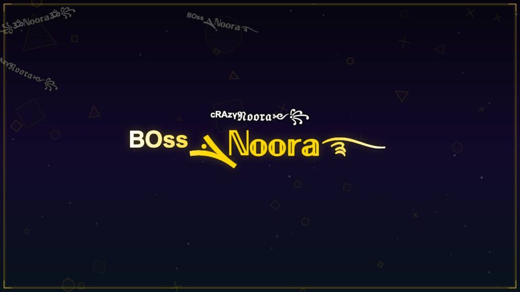 ᴮᴼˢˢܔℕ𝕠𝕠𝕣𝕒࿐ – Noora Stylish Name