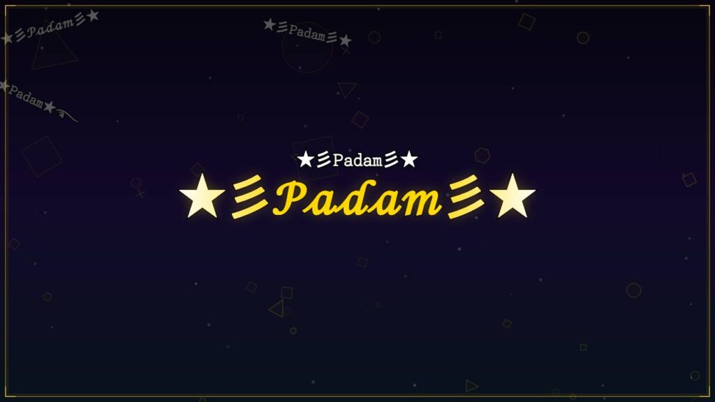 ★彡𝒫𝒶𝒹𝒶𝓂彡★ – Padam Stylish Name