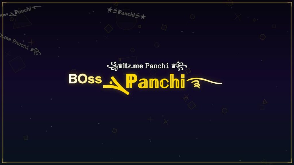 ᴮᴼˢˢܔℙ𝕒𝕟𝕔𝕙𝕚࿐ – Panchi Stylish Name