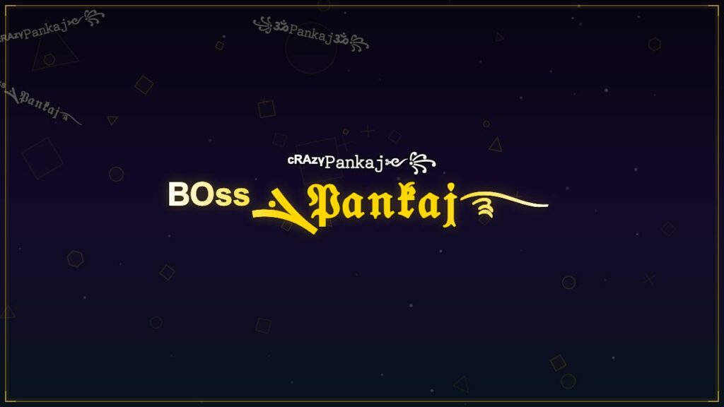 ᴮᴼˢˢܔ𝔓𝔞𝔫𝔨𝔞𝔧࿐ – Pankaj Stylish Name