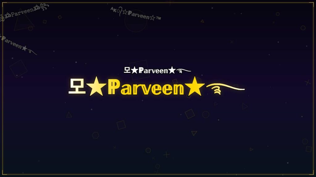 모★ℙ𝕒𝕣𝕧𝕖𝕖𝕟★࿐ – Parveen Stylish Name