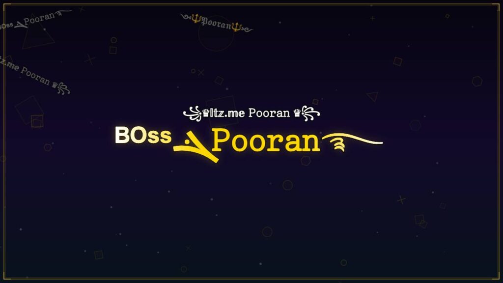 ᴮᴼˢˢܔ𝙿𝚘𝚘𝚛𝚊𝚗࿐ – Pooran Stylish Name