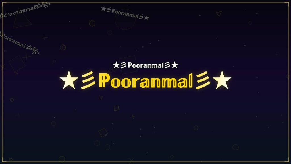 ★彡ℙ𝕠𝕠𝕣𝕒𝕟𝕞𝕒𝕝彡★ – Pooranmal Stylish Name