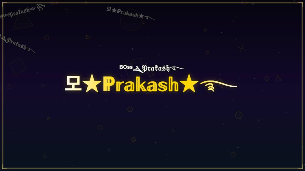모★ℙ𝕣𝕒𝕜𝕒𝕤𝕙★࿐ – Prakash Stylish Name