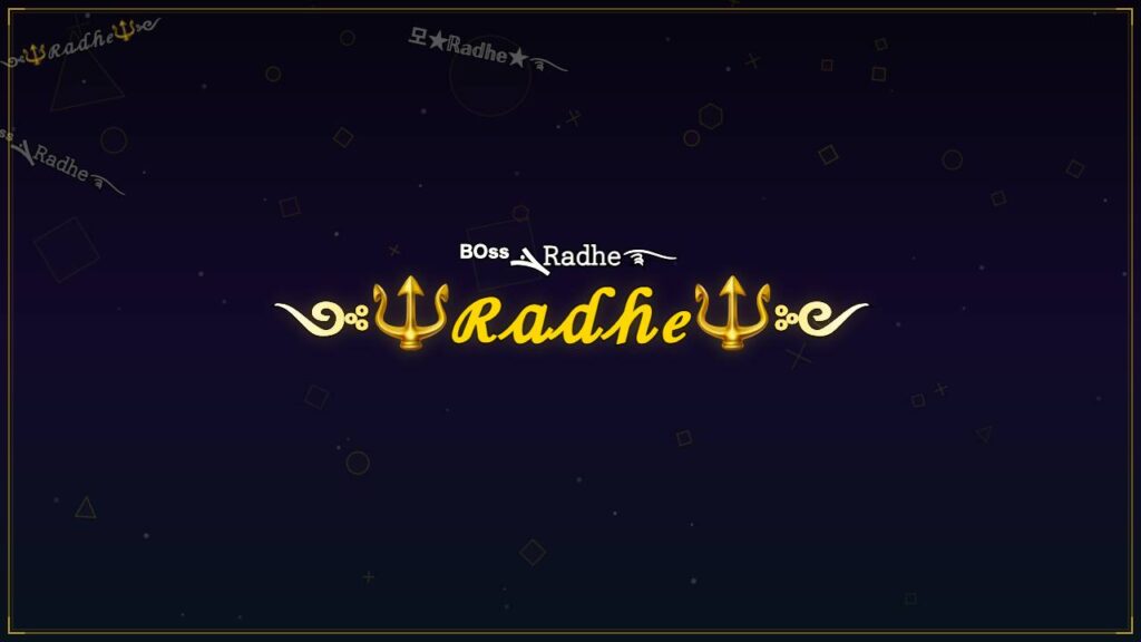 ༺🔱ℛ𝒶𝒹𝒽ℯ🔱༻ – Radhe Stylish Name